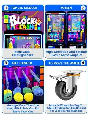 Block Clash Prize Game Machine - view 4